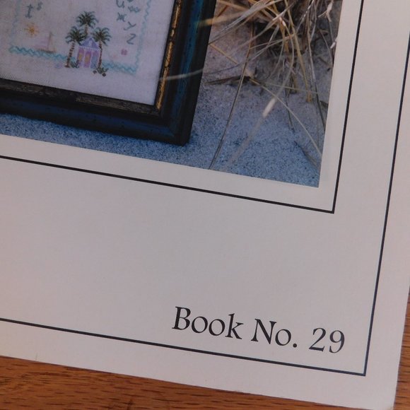 Brightneedle Key West Sampler cross stitch chart Duval Street pink house pattern - Picture 5 of 16